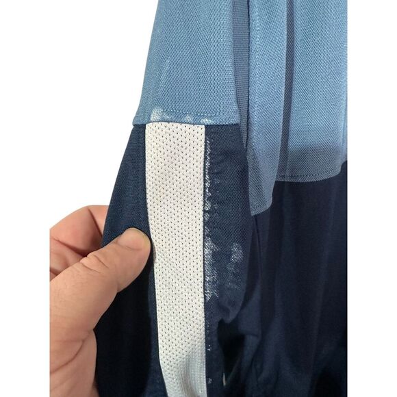 Under Armour Men's Jacket Blue Colorblock Full Zip Lightweight Pocket‎ Size 2XL - Picture 8 of 13